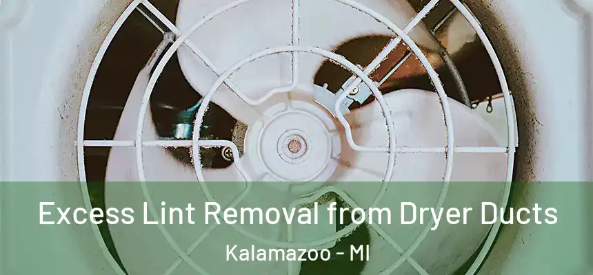 Excess Lint Removal from Dryer Ducts Kalamazoo - MI